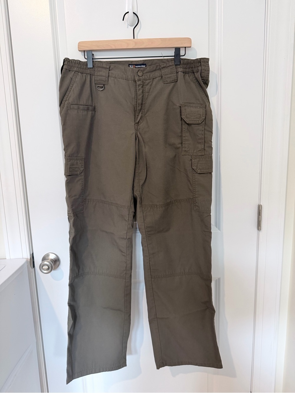 5.11 Tactical Olive Green Cargo Pants - Utility Work Trousers